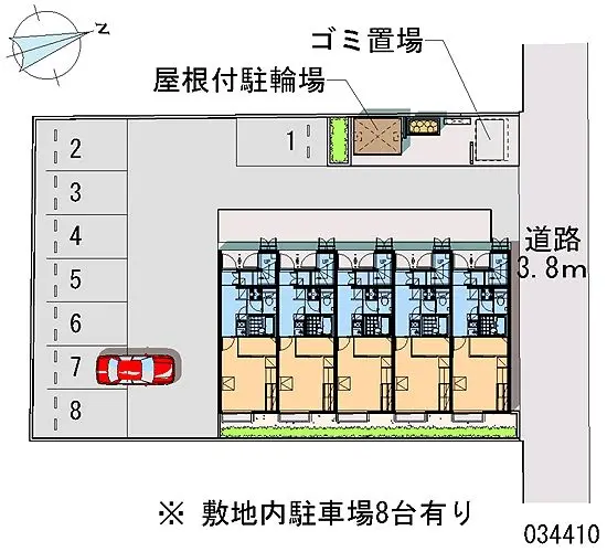 ★手数料０円★津市高茶屋　月極駐車場（LP）